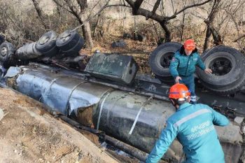 В Армении погиб дальнобойщик из Ирана