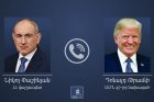 Никол Пашинян провел телефонный разговор с Дональдом Трампом