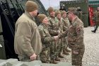 Делегация военной полиции МО РА посетила базу Хоэнфельс в Германии