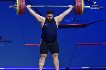 Лалаян принес Армении второе золото ЧЕ по тяжелой атлетике