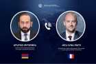 Главы МИД Армении и Франции обсудили повестку текущих и предстоящих контактов