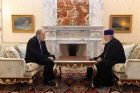 Левон Тер-Петросян встретился с Гарегином II и выразил ему свою полную поддержку