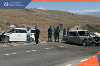 Авария в Сюнике – пострадали девять человек