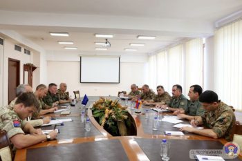 Начальник Генерального штаба ВС Армении принял заместителя командующего Объединёнными вооружёнными силами НАТО