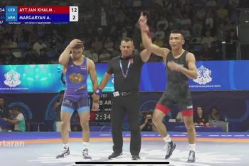 Алекс Маркарян стал вице-чемпионом мира по греко-римской борьбе U20
