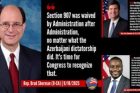 Конгрессмены США требуют освободить удерживаемых в Азербайджане пленных армян