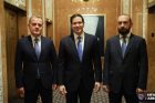 Мирзоян, Рубио и Байрамов провели краткие трёхсторонние переговоры