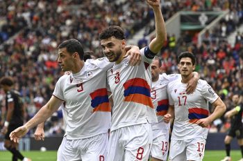 Сборная Армении потерпела поражение от Португалии — 1:9