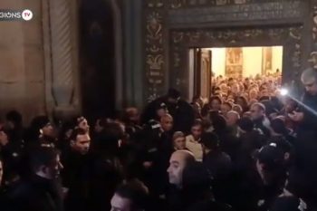 После выхода Католикоса из церкви ситуация накалилась