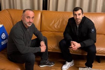 Егише Меликян встретился с Генрихом Мхитаряном в Милане