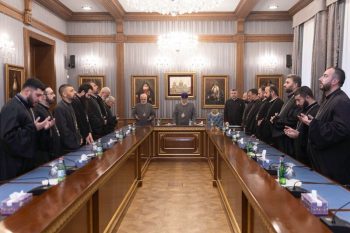 Католикос всех армян встретился с капелланами