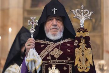 Гарегин II выразил соболезнования в связи с кончиной Илии II