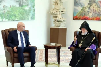 Католикос Арам I и президент Ливана обсудили ситуацию в стране