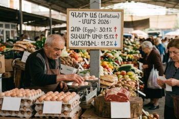 Инфляция в Армении достигла 4,5%. В Гюмри, в отличие от столицы, значительно подорожали табачные изделия, алкогольные напитки и транспорт