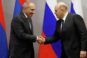 Мишустин и Пашинян провели телефонный разговор по инициативе армянской стороны