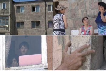 Каждый день устанавливают новый отвалившийся камень: что ждет жителей аварийного дома в Акналиче?