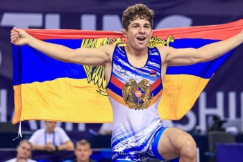 Джанес Назарян — чемпион мира среди юношей по греко-римской борьбе