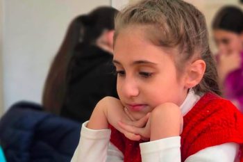 10-летняя шахматистка София Баграмян из Армении стала вице-чемпионкой Европы по рапиду