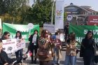 «Амулсар — это только гора»: акция экологов у Спортивно-концертного комплекса