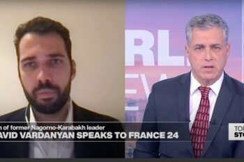 Դավիթ Վարդանյանը France 24-ի եթերում խոսել է Ռուբեն Վարդանյանի հացադուլի մասին