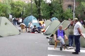 Այս պահին իրավիճակը Բաղրամյան պողոտայում