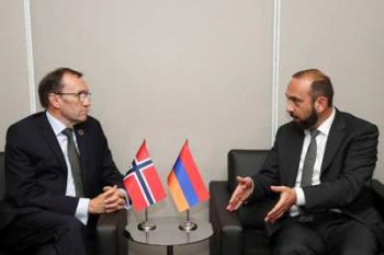 Արարատ Միրզոյանն ու Նորվեգիայի ԱԳ նախարարը քննարկել են ՀՀ-ԵՄ գործընկերության խորացման գործընթացը