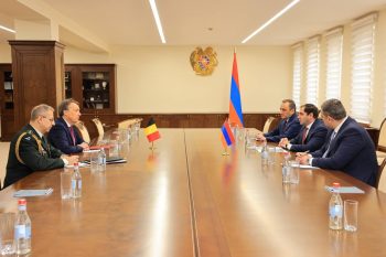 Պապիկյանը և Բելգիայի դեսպանը քննարկել են տարածաշրջանային ու միջազգային անվտանգությանն առնչվող հարցեր