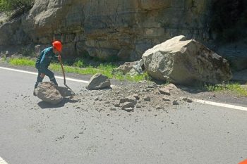 Քարաթափում Երևան-Մեղրի ավտոճանապարհին