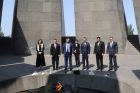 Սանկտ Պետերբուրգի փոխնահանգապետ Բորիս Պիոտրովսկին այցելեց Հայոց ցեղասպանության հուշահամալիր