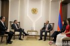 Արմեն Գրիգորյանն ընդունել է Հայաստանում Միացյալ Թագավորության արտակարգ և լիազոր դեսպան Ջոն Գալագերին