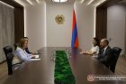 Արմեն Գրիգորյանն ընդունել է Գերմանիայի Դաշնային Հանրապետության դեսպան Կլաուդիա Բուշին
