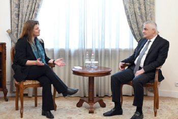 Մհեր Գրիգորյանը Դանիայի դեսպանի հետ հանդիպմանը կարևորել է համագործակցության զարգացումը բարձր տեխնոլոգիաների և վերականգնվող էներգետիկայի ոլորտներում