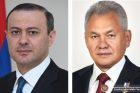 Արմեն Գրիգորյանը և Սերգեյ Շոյգուն քննարկել են ՀՀ-ՌԴ օրակարգին առնչվող հարցեր
