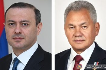 Արմեն Գրիգորյանը և Սերգեյ Շոյգուն քննարկել են ՀՀ-ՌԴ օրակարգին առնչվող հարցեր