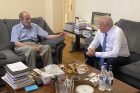 Լևոն Տեր-Պետրոսյանն իր առանձնատանը հանդիպել է Սերգեյ Կոպիրկինին