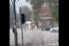 Վանաձորում ուժեղ կարկուտ է տեղացել
