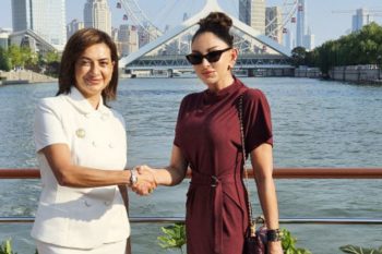 Աննա Հակոբյանը՝ Չինաստանում Մեհրիբան Ալիևայի և այլ առաջին տիկնանց հետ