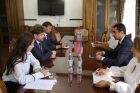 Գեղարքունիքի մարզպետն ընդունել է  ՀՀ-ում Ֆրանսիայի դեսպան Օլիվիե Դըկոտինյիին