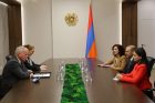Արմեն Գրիգորյանն ընդունել է Հայաստանում ԵՄ քաղաքացիական դիտորդական առաքելության ղեկավար Մարկուս Ռիտերին