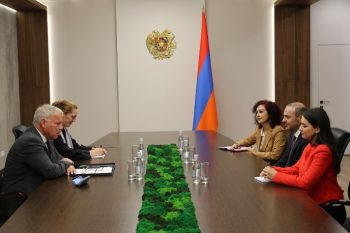 Արմեն Գրիգորյանն ընդունել է Հայաստանում ԵՄ քաղաքացիական դիտորդական առաքելության ղեկավար Մարկուս Ռիտերին