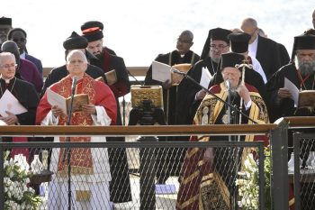 Հռոմի Պապ Լևոն XIV-ը և Կոստանդնուպոլսի ուղղափառ եկեղեցու պատրիարք Բարդուղիմեոս I-ը միասին աղոթել են Իզնիկում