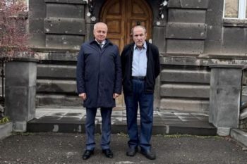 Լևոն Տեր-Պետրոսյանը հանդիպել է Սերգեյ Կոպիրկինի հետ