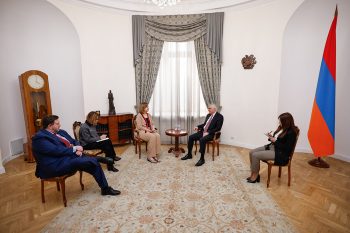 Մհեր Գրիգորյանը հրաժեշտի հանդիպում է ունեցել ԱՄՆ դեսպանի հետ