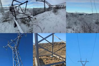 Վերականգնվել են Այրում 35կՎ օդային գծի մետաղական հենարանները․ «ՀԷՑ»