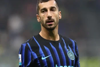 Ինտերը գրառում է կատարել հայերենով Հենրիխ Մխիթարյանի վերաբերյալ