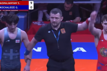 Ըմբշամարտի միջազգային ֆեդերացիան անդրադարձել է Սուրեն Աղաջանյանի փայլուն հաղթանակին