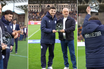 Մելիքյանը Սպերցյանին հանձնեց 2025 թվականի Տարվա լավագույն ֆուտբոլիստ մրցանակը