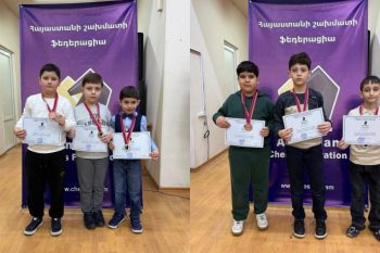 Հայտնի են 2026 թ. Հայաստանի պատանիների և աղջիկների կայծակնային շախմատի առաջնության հաղթողները