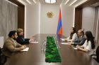 Արմեն Գրիգորյանն ընդունել է ՀՀ-ում Կարմիր խաչի միջազգային կոմիտեի պատվիրակության ղեկավար Դաֆնե Մարեին