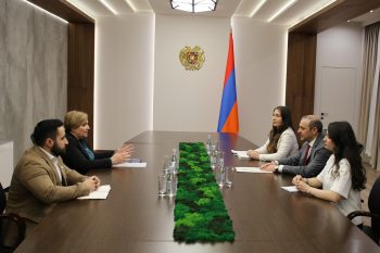 Արմեն Գրիգորյանն ընդունել է ՀՀ-ում Կարմիր խաչի միջազգային կոմիտեի պատվիրակության ղեկավար Դաֆնե Մարեին